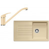 Set Blanco 12 - A (dřez Zia 5 S Béžová champagne + baterie Daras Béžová champagne) Set Blanco 12 - A (dřez Zia 5 S Béžová champagne + baterie Daras Béžová champagne)