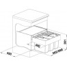 Odpadkový koš Blanco Select 60/4, 2x 15 l + 2x 6 l Odpadkový koš Blanco Select 60/4, 2x 15 l + 2x 6 l