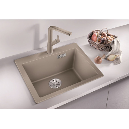 Kuchyňský dřez Blanco Pleon 5 Aluminium - zhotovené otvory - VÝPRODEJ