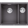 Kuchyňský dřez Blanco Subline 340/160-U Šedá skála, levý, bez táhla