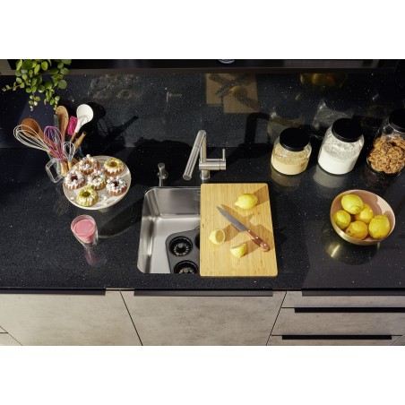 Kuchyňský dřez Blanco Solis 500-U, kartáčovaný