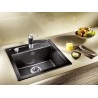 Kuchyňský dřez Blanco Dalago 5 Černá, s excentrem