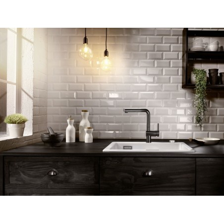 Kuchyňská baterie Blanco Linus Černá matná