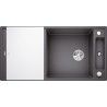 Kuchyňský dřez Blanco Axia III XL 6 S Šedá skála, s krájecí deskou a excentrem, se skleněnou krájecí deskou Kuchyňský dřez Blanco Axia III XL 6 S Šedá skála, s krájecí deskou a excentrem, se skleněnou krájecí deskou