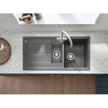 Kuchyňský dřez Blanco Metra 6 S Kávová, bez excentru