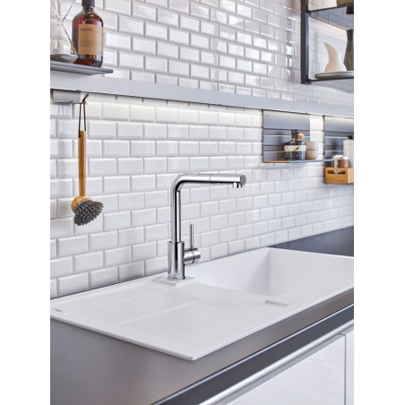 Kuchyňský dřez Blanco Metra XL 6 S Aluminium, bez excentru