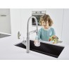 Kuchyňská baterie Blanco Solenta-S Senso Chrom, páka vlevo Kuchyňská baterie Blanco Solenta-S Senso Chrom, páka vlevo