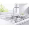Kuchyňská baterie Blanco Laressa-F Chrom, páka vlevo