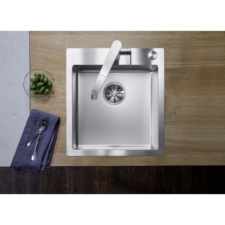 Kuchyňský dřez Blanco Claron 400-IF/A, durinox, s táhlem