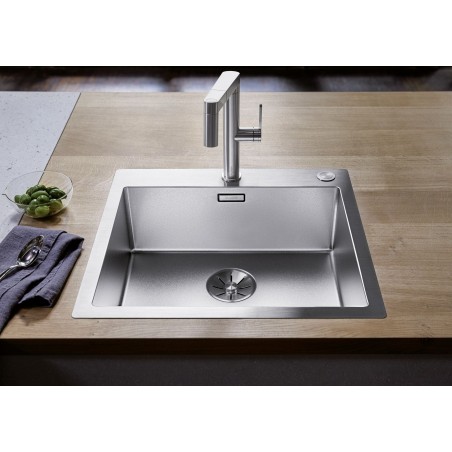 Kuchyňský dřez Blanco Claron 500-IF/A, durinox, s táhlem