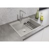 Kuchyňský dřez Blanco Etagon 6 Tartufo, s excentrem
