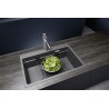 Kuchyňský dřez Blanco Etagon 8 Kávová, s excentrem