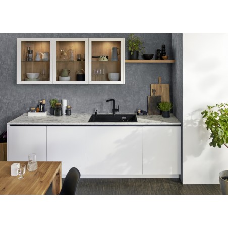 Kuchyňský dřez Blanco Etagon 8 Šedá skála, s excentrem