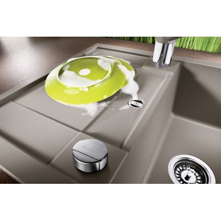 Kuchyňský dřez Blanco Metra 45 S Compact Kávová, s excentrem