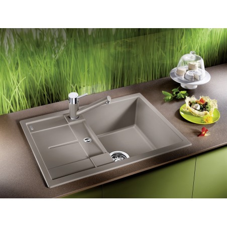 Kuchyňský dřez Blanco Metra 45 S Compact Šedá skála, s excentrem