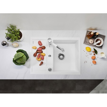 Kuchyňský dřez Blanco Metra 45 S Compact Tartufo, s excentrem