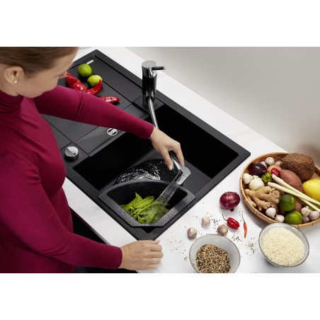 Kuchyňský dřez Blanco Metra 45 S Tartufo, s excentrem