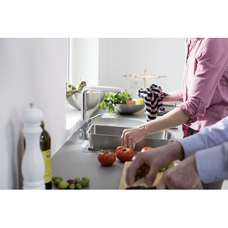 Kuchyňská baterie Blanco Linus-F Chrom, beztlaková