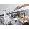 Kuchyňská baterie Blanco Tivo-S-F Chrom, beztlaková Kuchyňská baterie Blanco Tivo-S-F Chrom, beztlaková