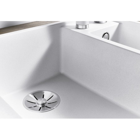 Kuchyňský dřez Blanco Axia III 6 S Antracit, levý, s dřevěnou krájecí deskou a miskou