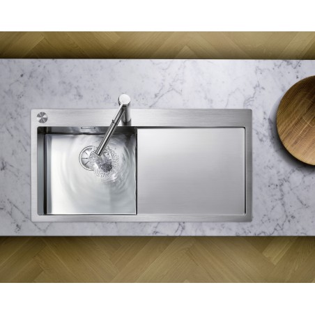 Kuchyňský dřez Blanco Claron 5 S-IF Hedvábný lesk, levý
