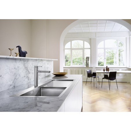 Kuchyňský dřez Blanco Claron 5 S-IF Hedvábný lesk, levý