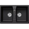 Kuchyňský dřez Blanco Lexa 8 Černá, bez excentru