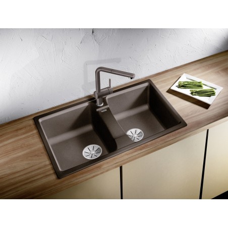 Kuchyňský dřez Blanco Lexa 8 Kávová, bez excentru