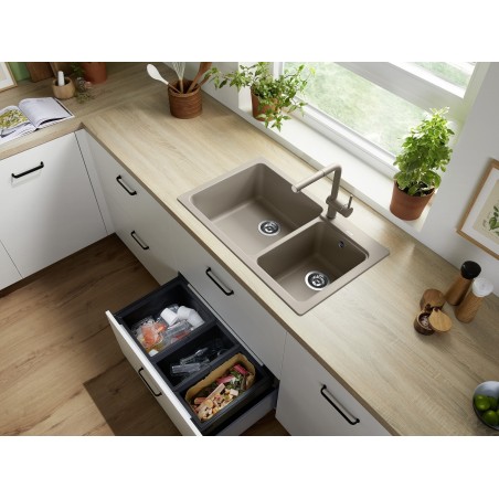 Kuchyňský dřez Blanco Naya 8 Černá