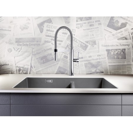 Kuchyňský dřez Blanco Subline 480/320-U Kávová