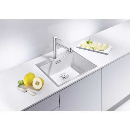 Kuchyňský dřez Blanco Subline 500-IF/A Bílá, s excentrem