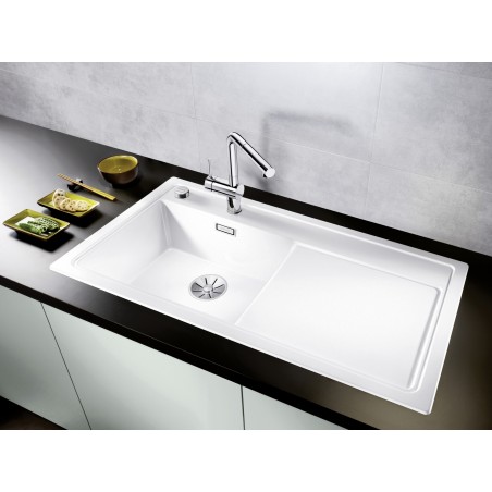 Kuchyňský dřez Blanco Zenar XL 6 S-F Šedá skála, levý