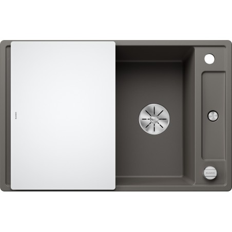 Kuchyňský dřez Blanco Axia III 45 S Šedá vulkán, se skleněnou krájecí deskou