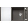 Kuchyňský dřez Blanco Axia III XL 6 S Šedá vulkán, se skleněnou krájecí deskou Kuchyňský dřez Blanco Axia III XL 6 S Šedá vulkán, se skleněnou krájecí deskou