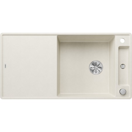 Kuchyňský dřez Blanco Axia III XL 6 S-F Bílá soft, s dřevěnou krájecí deskou