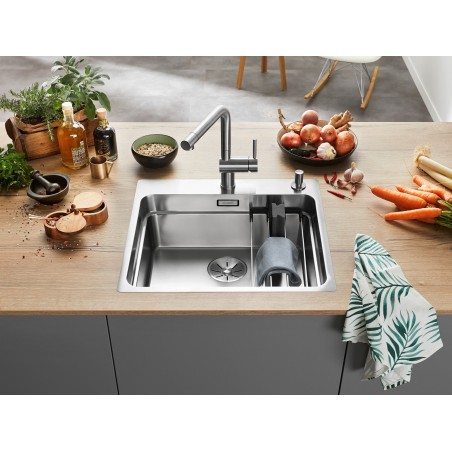 Kuchyňská baterie Blanco Linus PVD Steel