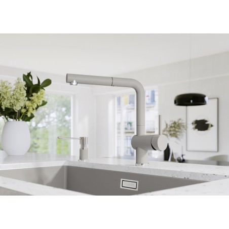 Kuchyňská baterie Blanco Linus-S Bílá soft