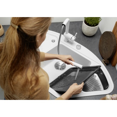 Kuchyňská baterie Blanco Linus-S Bílá soft