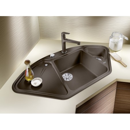 Kuchyňský dřez Blanco Delta II Šedá vulkán