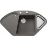 Kuchyňský dřez Blanco Delta II-F Šedá vulkán