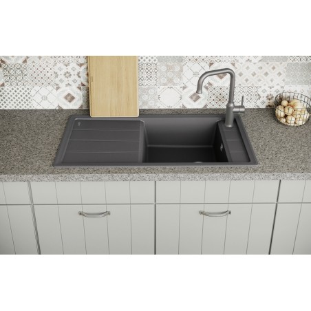 Kuchyňský dřez Blanco Faron XL 6 S Bílá soft, bez excentru