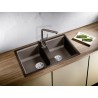 Kuchyňský dřez Blanco Lexa 8 Šedá vulkán, bez excentru