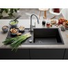 Kuchyňský dřez Blanco Metra 5 S Šedá vulkán, s excentrem