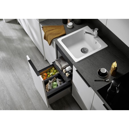 Kuchyňský dřez Blanco Naya 45 Šedá vulkán