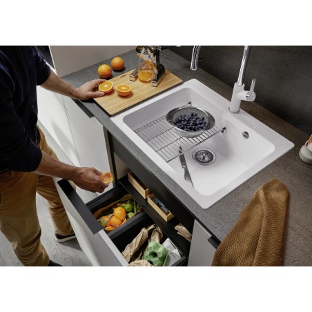 Kuchyňský dřez Blanco Naya 6 Šedá vulkán