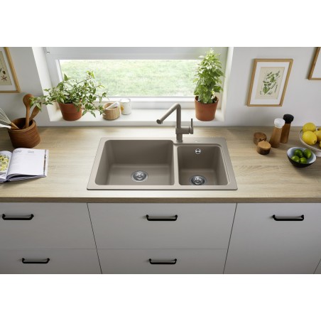 Kuchyňský dřez Blanco Naya 8 Bílá soft