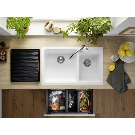 Kuchyňský dřez Blanco Naya 8 Šedá vulkán