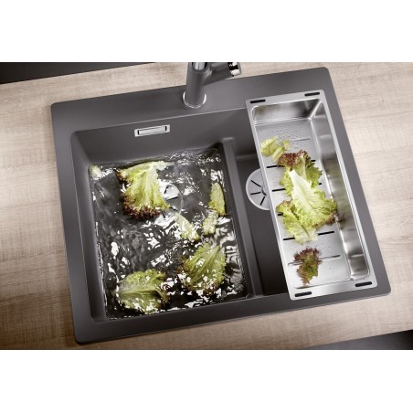 Kuchyňský dřez Blanco Pleon 6 Split Bílá soft, bez excentru