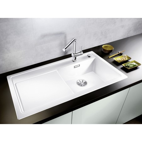 Kuchyňský dřez Blanco Zenar XL 6 S-F Bílá soft, pravý