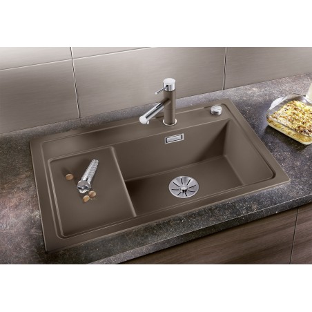 Kuchyňský dřez Blanco Zenar XL 6 S Compact Šedá vulkán, s excentrem